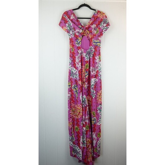 Zac Posen for Target Womens Safety Pin Print Maxi Dress Size 6 - Picture 9 of 13